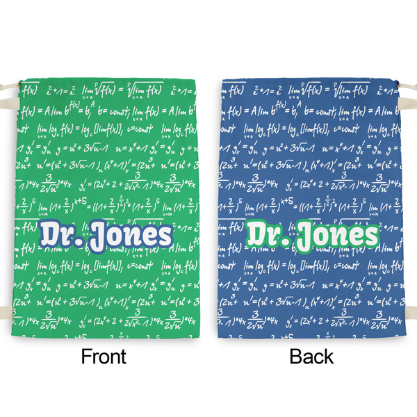 Equations Large Laundry Bag - Front & Back View