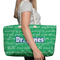 Equations Large Rope Tote Bag - In Context View