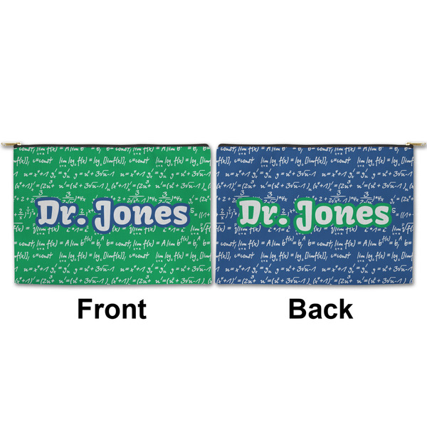 Equations Large Zipper Pouch Approval (Front and Back)