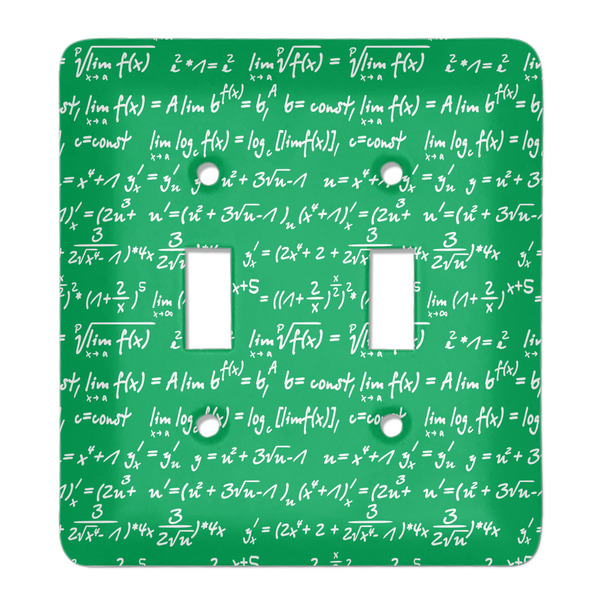 Custom Equations Light Switch Cover (2 Toggle Plate)