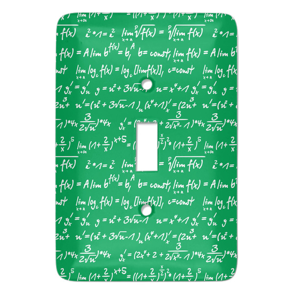 Custom Equations Light Switch Cover