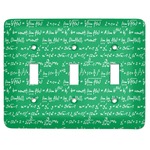 Equations Light Switch Cover (3 Toggle Plate)