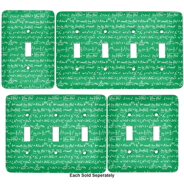 Equations Light Switch Covers all sizes