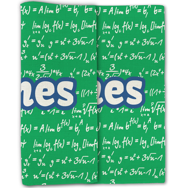 Equations Linen Placemat - Folded Half (double sided)