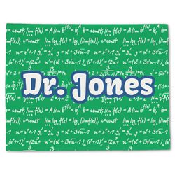 Equations Single-Sided Linen Placemat - Single w/ Name or Text
