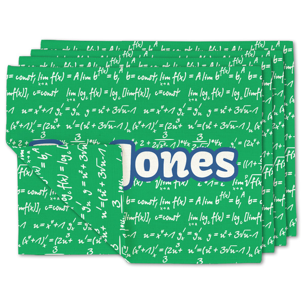 Custom Equations Linen Placemat w/ Name or Text