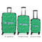 Equations Luggage Bags all sizes - With Handle