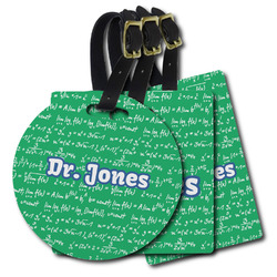Equations Plastic Luggage Tag (Personalized)