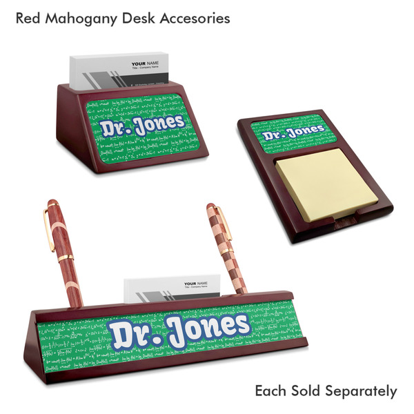 Equations Mahogany Desk Accessories