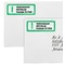 Equations Mailing Labels - Double Stack Close Up