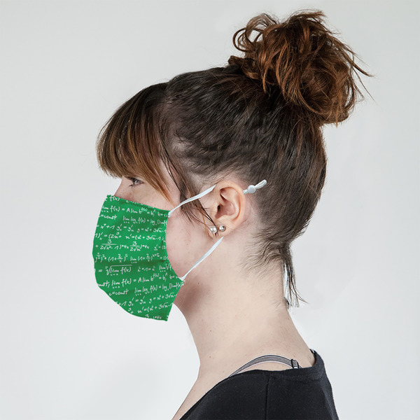 Equations Mask - Side View on Girl