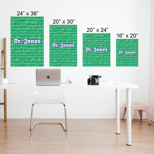 Equations Matte Poster - Sizes