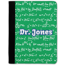 Equations Notebook Padfolio w/ Name or Text