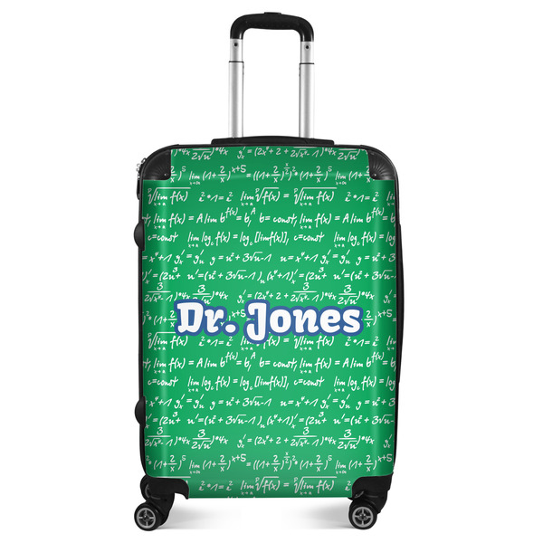 Custom Equations Suitcase - 24" Medium - Checked (Personalized)
