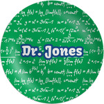 Equations Melamine Salad Plate - 8" (Personalized)