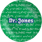 Equations Melamine Salad Plate - 8" (Personalized)
