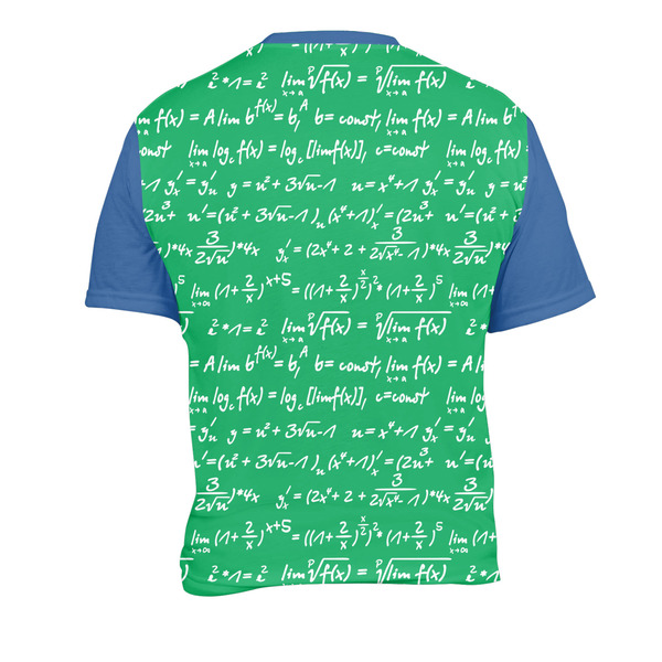 Equations Men's Crew Neck T Shirt Medium - Back