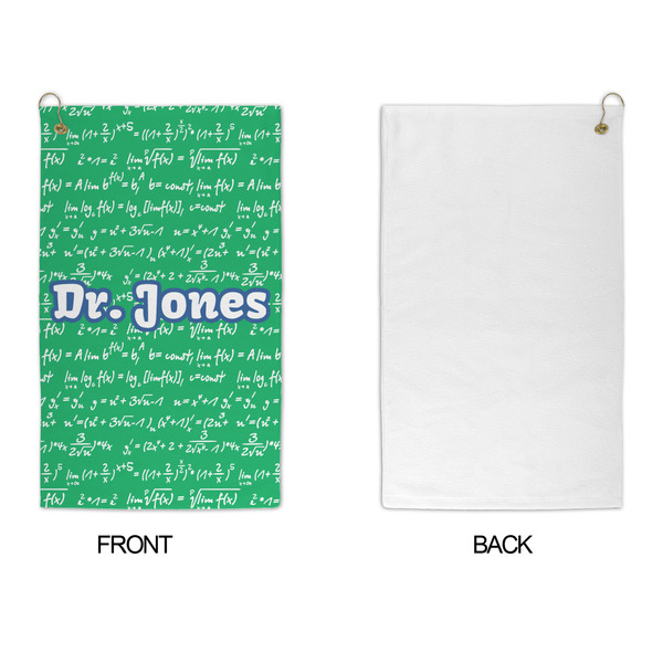 Equations Microfiber Golf Towels - APPROVAL
