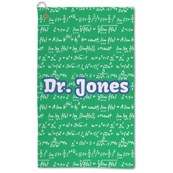 Equations Microfiber Golf Towel (Personalized)
