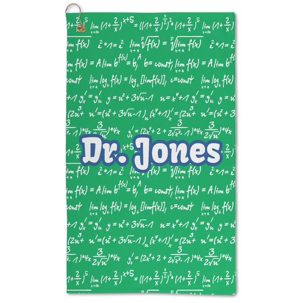 Custom Equations Microfiber Golf Towel (Personalized)