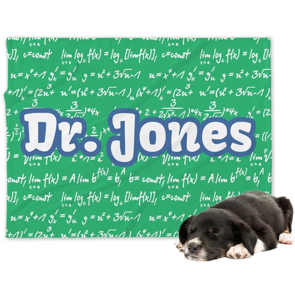Custom Equations Dog Blanket (Personalized)