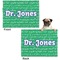 Equations Microfleece Dog Blanket - Regular - Front & Back