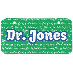 Equations Mini/Bicycle License Plate (2 Holes) (Personalized)
