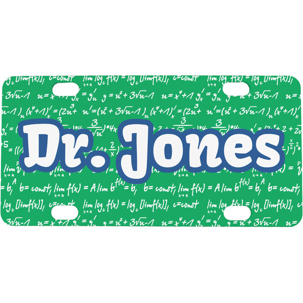 Custom Equations Mini/Bicycle License Plate (Personalized)
