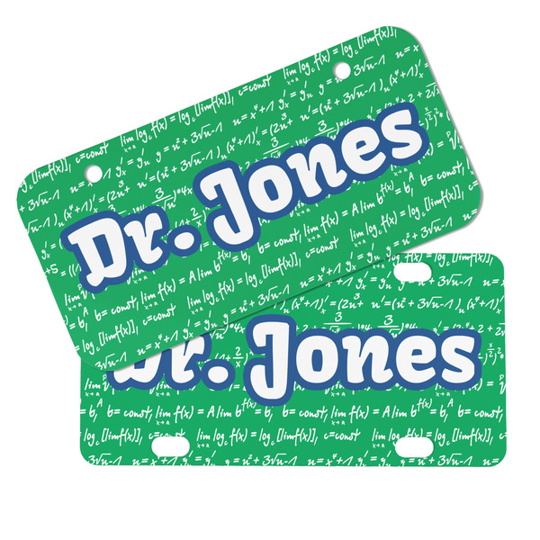 Equations Mini License Plates - MAIN (4 and 2 Holes)