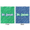 Equations Minky Blanket - 50"x60" - Double Sided - Front & Back