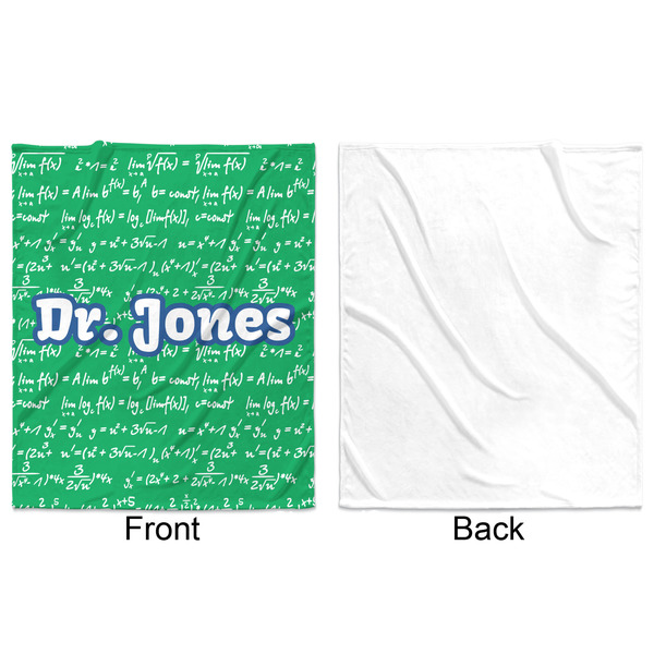 Equations Minky Blanket - 50"x60" - Single Sided - Front & Back