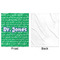 Equations Minky Blanket - 50"x60" - Single Sided - Front & Back