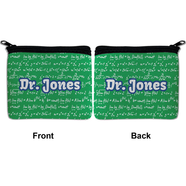 Equations Neoprene Coin Purse - Front & Back (APPROVAL)