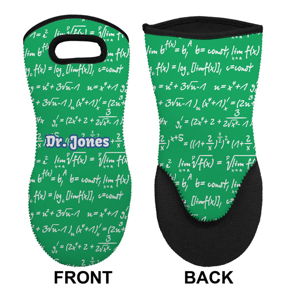 Equations Neoprene Oven Mitt (Front & Back)