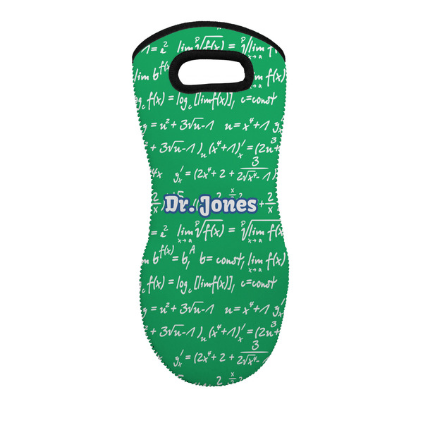 Custom Equations Neoprene Oven Mitt - Single w/ Name or Text