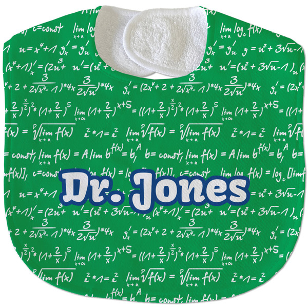 Equations New Baby Bib - Closed and Folded