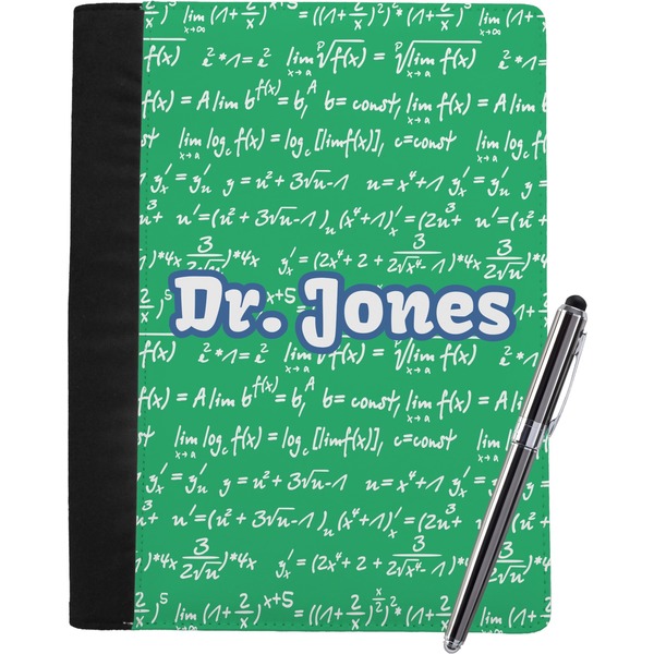 Custom Equations Notebook Padfolio - Large w/ Name or Text