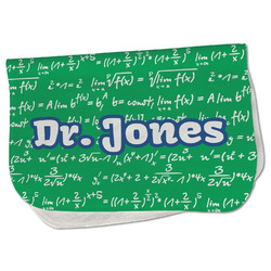 Equations Burp Cloth - Fleece w/ Name or Text