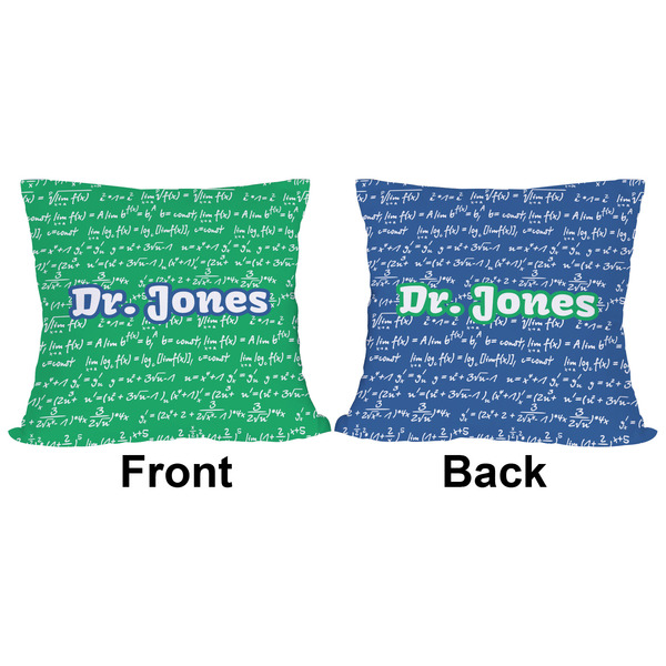 Equations Outdoor Pillow - 16x16