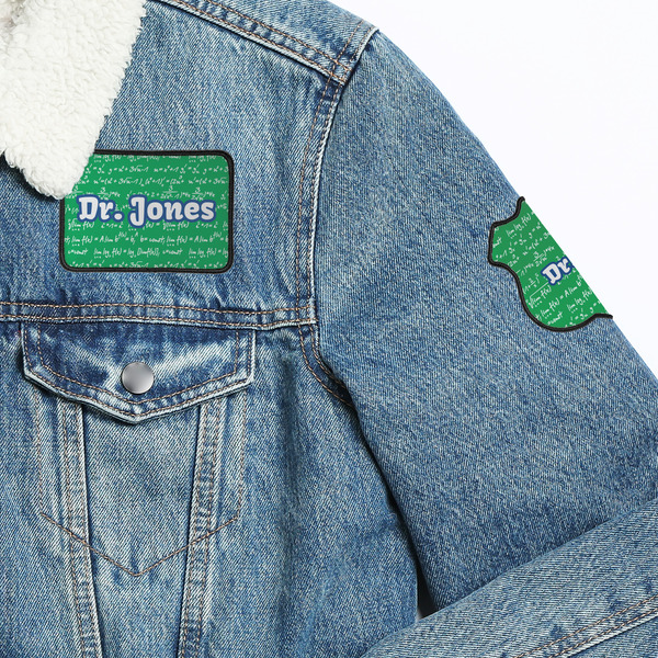 Equations Patches Lifestyle Jean Jacket Detail