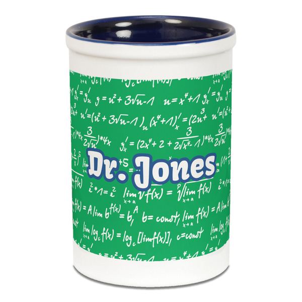 Equations Pencil Holder - Blue