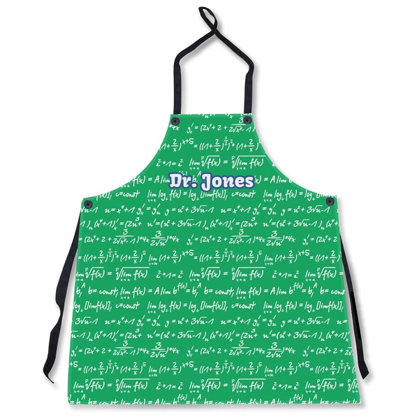 Custom Equations Apron Without Pockets w/ Name or Text