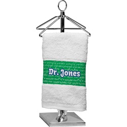 Equations Cotton Finger Tip Towel (Personalized)