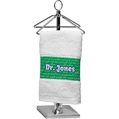 Equations Cotton Finger Tip Towel (Personalized)