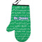 Equations Personalized Oven Mitt - Left