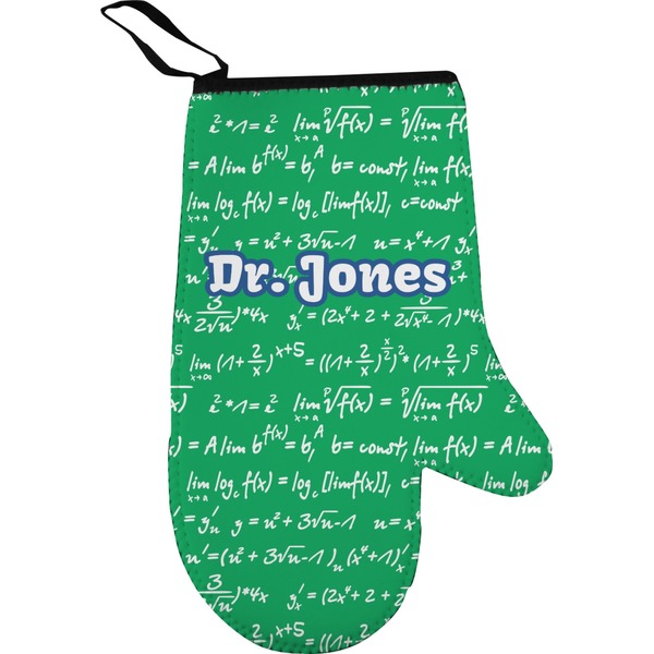 Custom Equations Right Oven Mitt (Personalized)