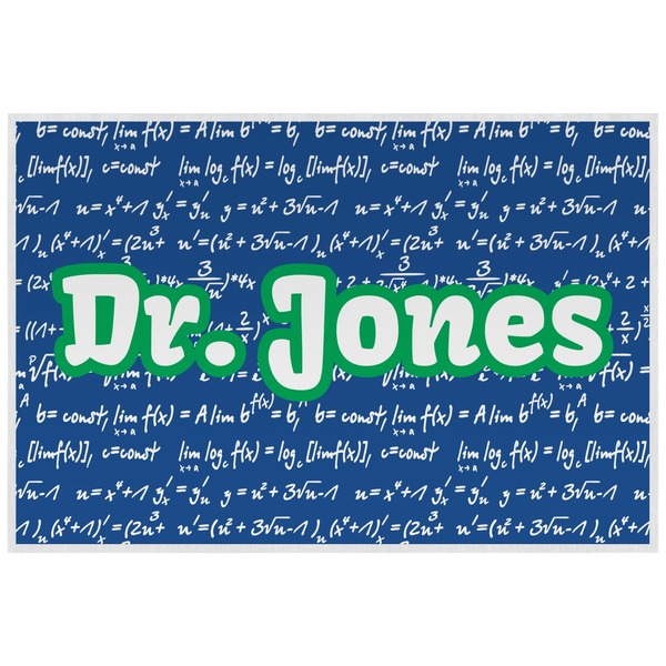 Equations Personalized Placemat (Back)