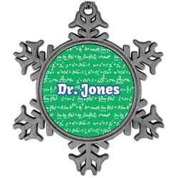 Equations Vintage Snowflake Ornament (Personalized)