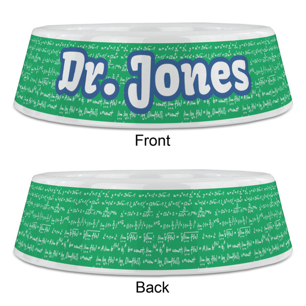 Equations Plastic Pet Bowls - Large - APPROVAL