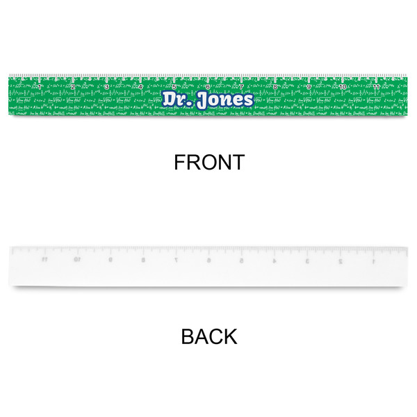 Equations Plastic Ruler - 12" - APPROVAL